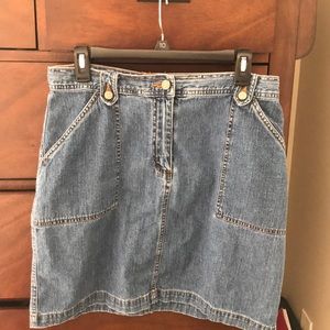 Vintage denim skirt